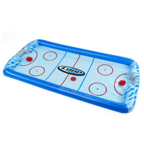 Coop Hydro Hockey Inflatable Water Floating Table Hockey Set, Pool Toy for Kids Ages 5+
