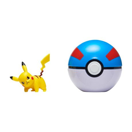 Pokémon Clip 'N' Go - Pikachu + Great Ball | Walmart Canada