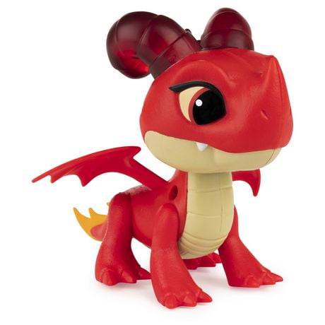 DreamWorks Dragons Rescue Riders, Aggro Dragon Action Figure with Light-Up Feature