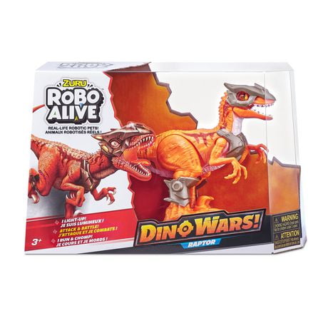 Robo Alive Dino Wars Raptor Toy