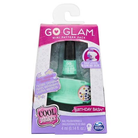 Cool Maker, GO GLAM Birthday Bash Mini Metallic Pattern Pack Refill for