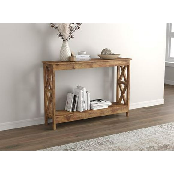 Safdie & Co. Console Table 47.25L Brown 1 Shelf