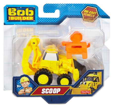 Fisher-Price Bob The Builder Die-Cast Scoop Toy Vehicle | Walmart Canada