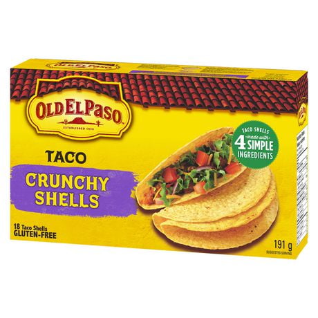 Old El Paso Gluten Free Taco Crunchy Shells | Walmart Canada