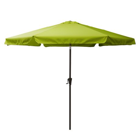 CorLiving PPU-240-U 10 Ft Tilting Patio Umbrella in Lime ...