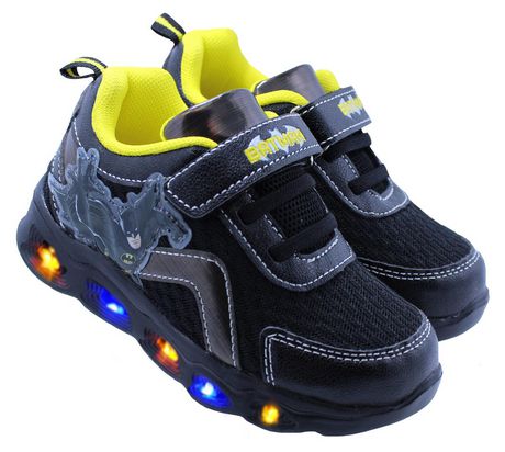 Lighted Batman Athletic Shoes For Toddler Boys Black 10