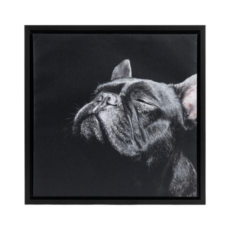 hometrends Modern French Bulldog Canvas Art