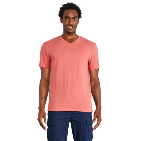 George Men's Stretch V-Neckline Tee - Walmart.ca