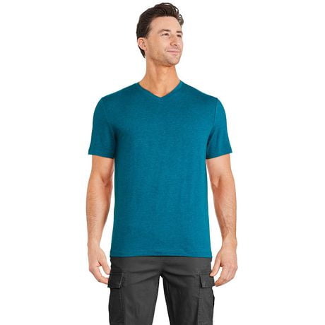 George Men's Stretch V-Neckline Tee - Walmart.ca