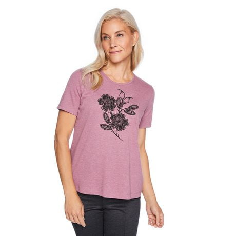 Penmans Women's Interlock Crew Neckline Tee - Walmart.ca