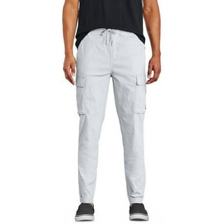 XFLWAM Sweatpants for Men Men's Active Basic Jogger Fleece Joggers Pants  Men Outdoor Pocket Drawstring Solid Color Sports Sweatpants Gray L - Walmart .com