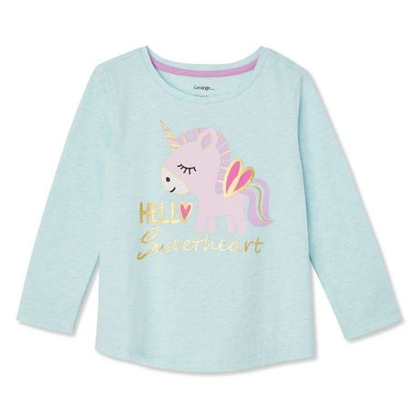 George Toddler Girls' Dinosaur Graphic Tee | Walmart Canada