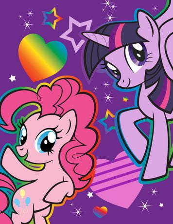 my little pony plush blanket
