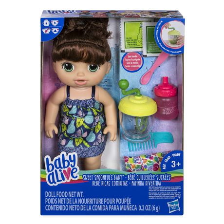 Baby Alive Sweet Spoonfuls Baby Doll Girl (br)