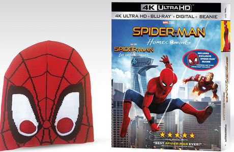 Walmartca Spiderman Homecoming 4k Uhd Bluray 25 With Bonus