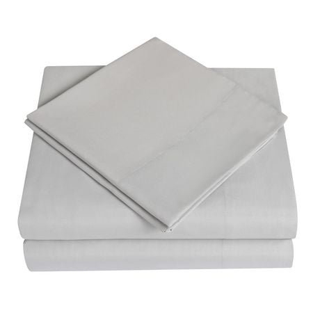Mainstays Soft, Easy Care, Microfiber Sheet Set – Solid, Available Sizes: Twin, Double, Queen