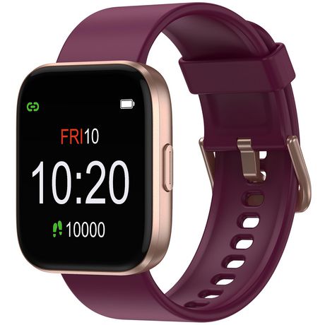 Letsfit Iw1 Smart Watch & Fitness Tracker With Heart Rate Monitor - Purple Purple One Size Fits All