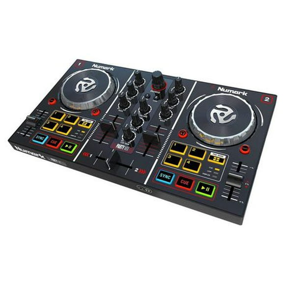Numark Party Mix contrôleur DJ numérique avec spectacle de lumière intégré