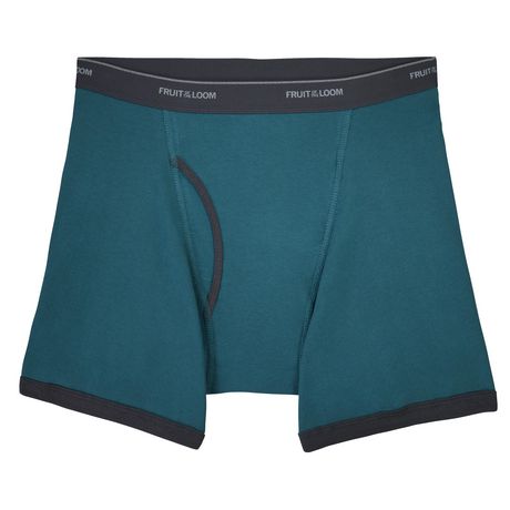 Fruit of the Loom Mens' Low Rise Boxer Briefs, 4-Pack | Walmart Canada