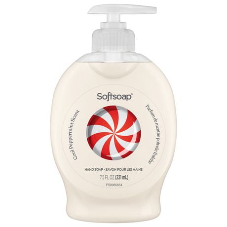 Softsoap Limited Edition Cool Peppermint Liquid Hand Soap, Kitchen or Bathroom Hand Soap, 221 ml Bottle, Softsoap Limited Edition Cool Peppermint