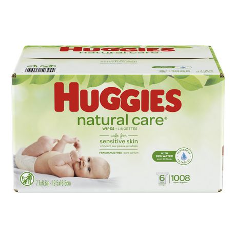 HUGGIES Natural Care Unscented Baby 