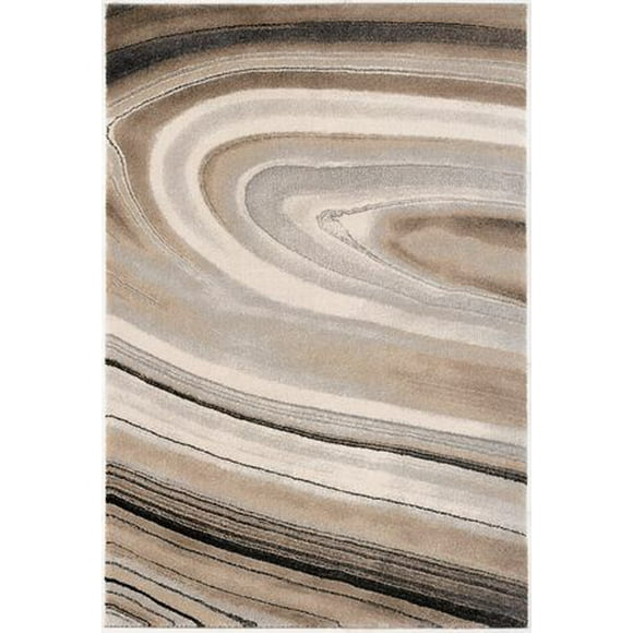 Rug Branch New Zealand Plush Collection Moderne Abstraite Tapis de Zone