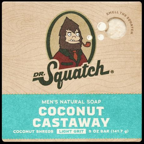 Dr. Squatch Coconut Castaway - Bar Soap
