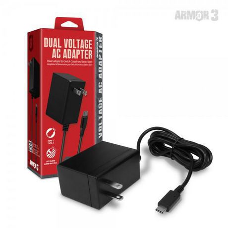 Hyperkin Dual Voltage AC Adapter for Nintendo Switch Console and Dock -  Armor3 | Walmart Canada