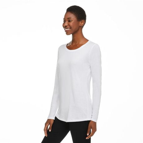 george crew neck long sleeve tee