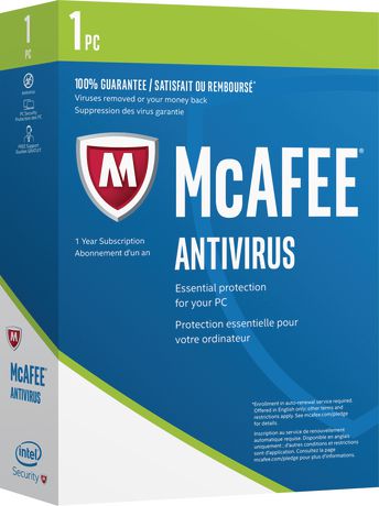 Mcafee antivirus software for pc