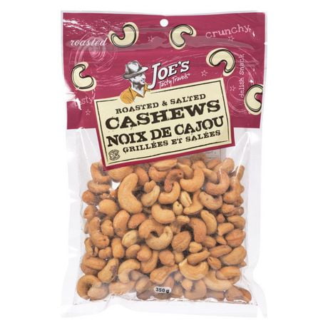 Joe's Tasty Travels Roasted And Salted Cashews, 350g