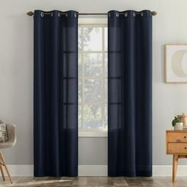 Sheer Curtains Semi-sheer Light Filtering Polyester Window Sheer Rustic  Drapes for Living Room