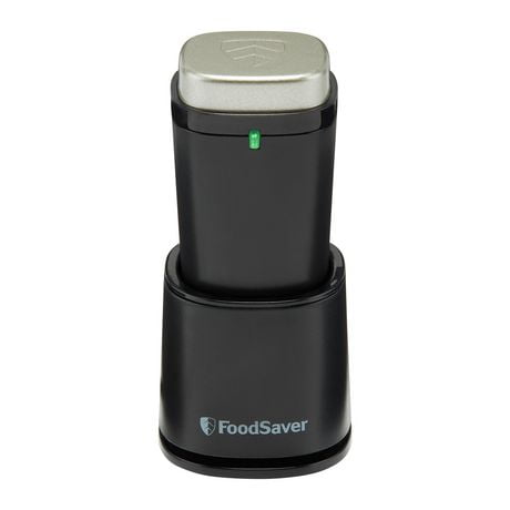 FoodSaver V1100 Portable Handheld Vacuum Sealer with 2 Zipper Bags