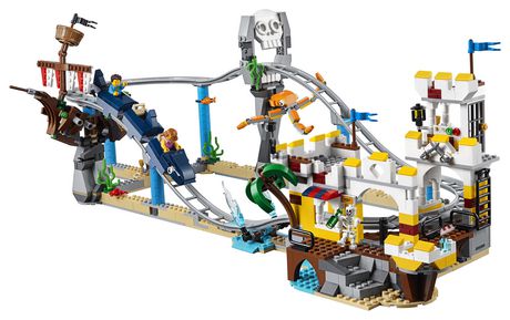 lego roller coaster 31084