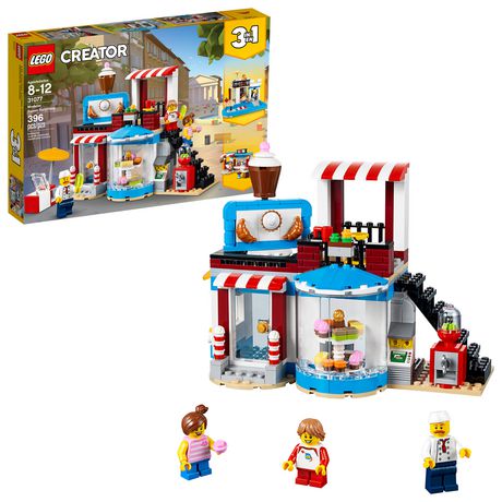 LEGO Creator 3in1 Modular Sweet Surprises 31077 Building Kit (396