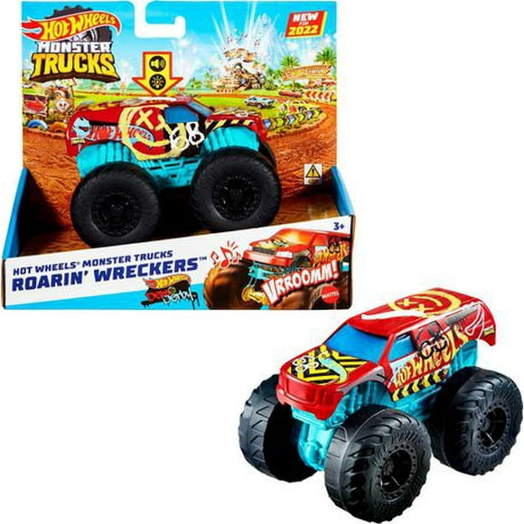 Hot Wheels Monster Trucks Roarin' Wreckers Demo Derby