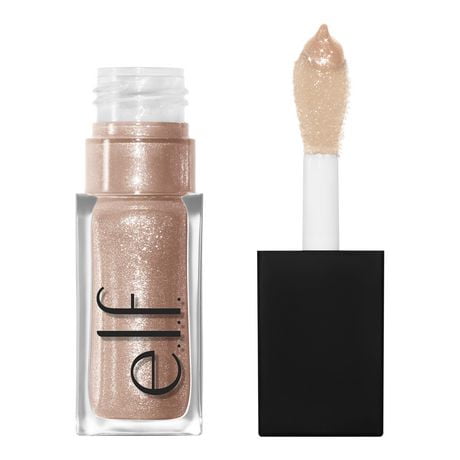 e.l.f. Cosmetics Glow Reviver Lip Oil Glimmer, High-shine finish, 7.6 mL