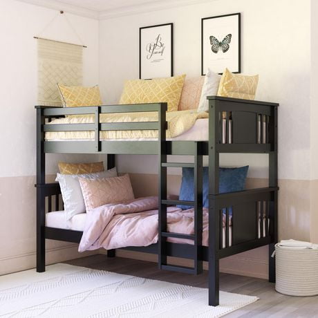 Better Homes and Gardens Flynn Twin Size Bunk Bed for Kids