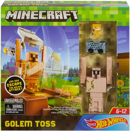 hot wheels minecart