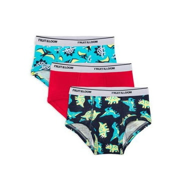 Fruit of the Loom Toddler Boys Training Pant Underwear, 3 Pack, Sizes: 18m - 3T