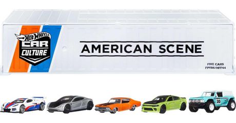 Hot Wheels Premium Car Culture American Scene 5-Pack of Toy Cars