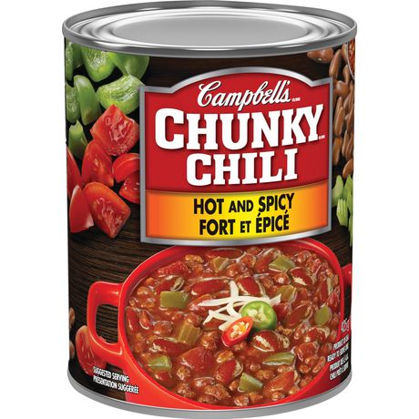 Campbell's Chunky Hot & Spicy Chili | Walmart Canada