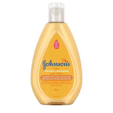 Johnson's Baby Shampoo, Paraben and Tear Free, Travel Size, 50 mL, Travel Size