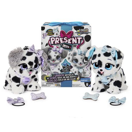 Present Pets Diamond Dalmatian Interactive Plush