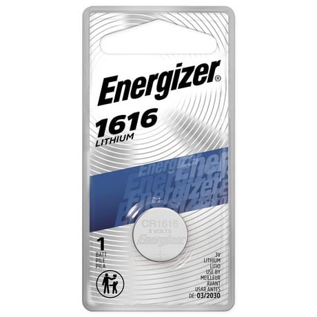 Energizer 1616 Lithium Coin Battery, 1 Pack, Pack of 1 battery