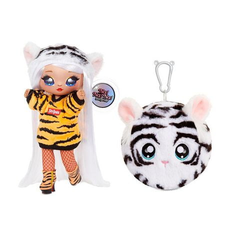 Na Na Na Surprise 2-in-1 Fashion Doll and Plush Purse Series 4 – Bianca Bengal
