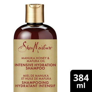 Shampooing Hydratant Intensif SheaMoisture Miel de Manuka et Huile de Mafura 384 ml Shampooing