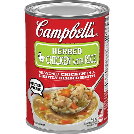 Campbell’s Herbed Chicken with Rice Soup | Walmart Canada