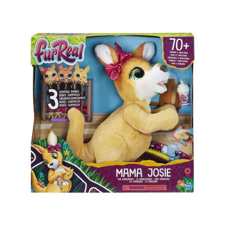 furReal Mama Josie, jouet kangourou interactif