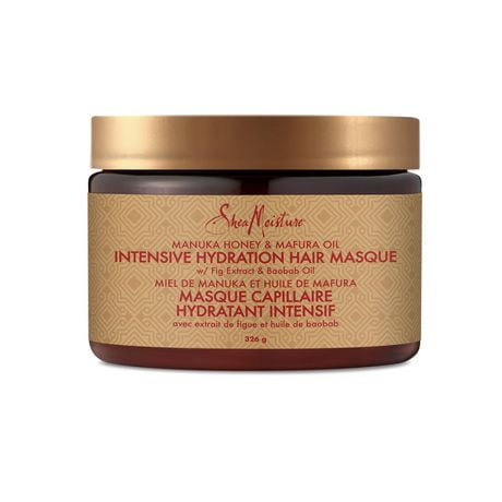 SheaMoisture Manuka Honey & Mafura Oil Intensive Hydration Hair Masque hair treatment, 326 g Masque hair treatment
